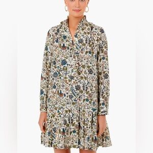 Tuckernuck Floral Dress Size L Wildwood Chintz Tate Drop Waist Fall